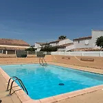 Rochelongue Cap D'agde, Piscine Residence, Garage, Clim, A Pied Semesterbostad *