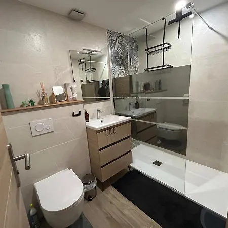 Rochelongue Cap D'agde, Piscine Residence, Garage, Clim, A Pied Tatil Evi *