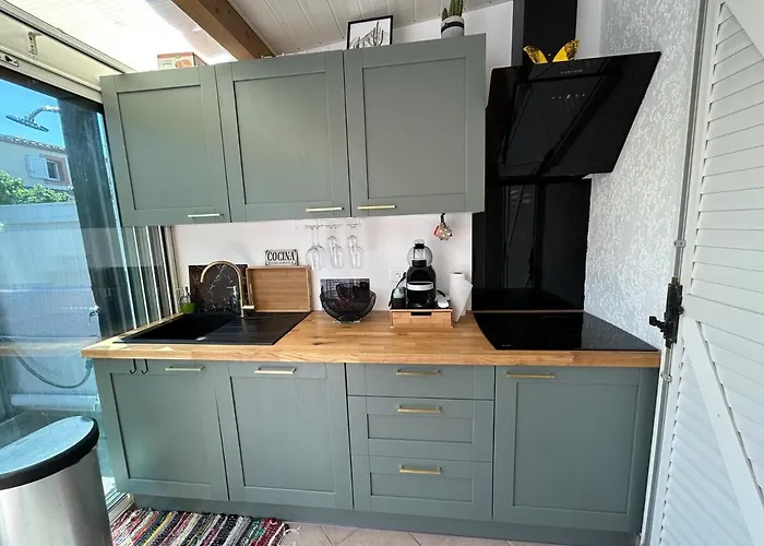 Rochelongue Cap D'agde, Piscine Residence, Garage, Clim, A Pied Nyaraló